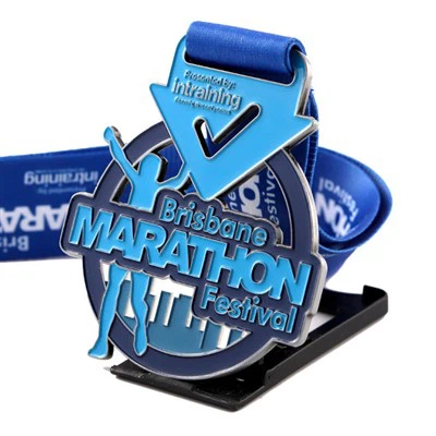 Personalització de medalles de cursa de finalització de marató