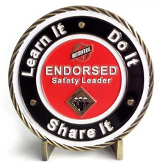 Disseny de logotip gratuït Metall 3D Gold Challenge Coin