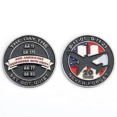 Moneda commemorativa de les col·leccions de souvenirs 3D d'esmalt metàl·lic