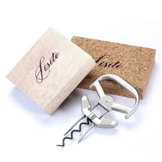 Obridor d'ampolles 2 en 1 manual d'aliatge de zinc